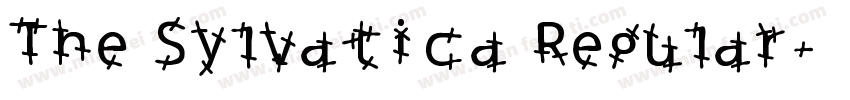 The Sylvatica Regular字体转换
